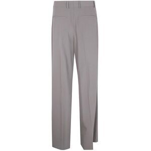DRIES VAN NOTEN Tailored Pleated Trousers Men GREY Pants